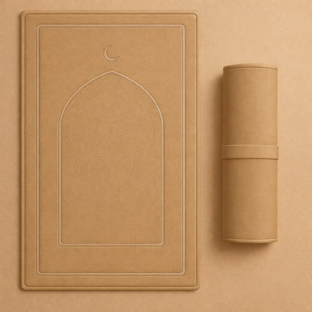 Noor Prayer Mat - Sand Beige Edition