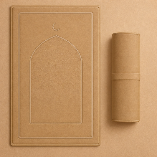 Noor Prayer Mat - Sand Beige Edition